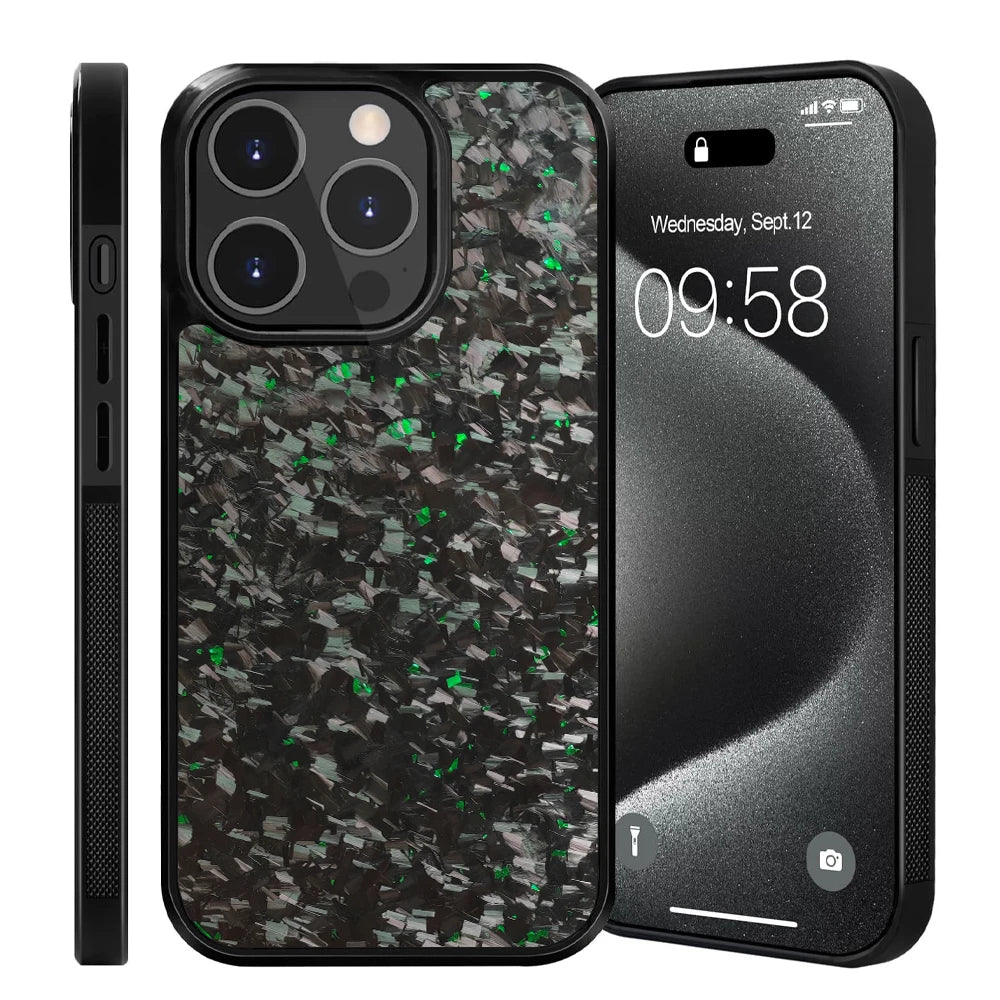 Luxury Gloss Real Carbon Fiber Phone Case