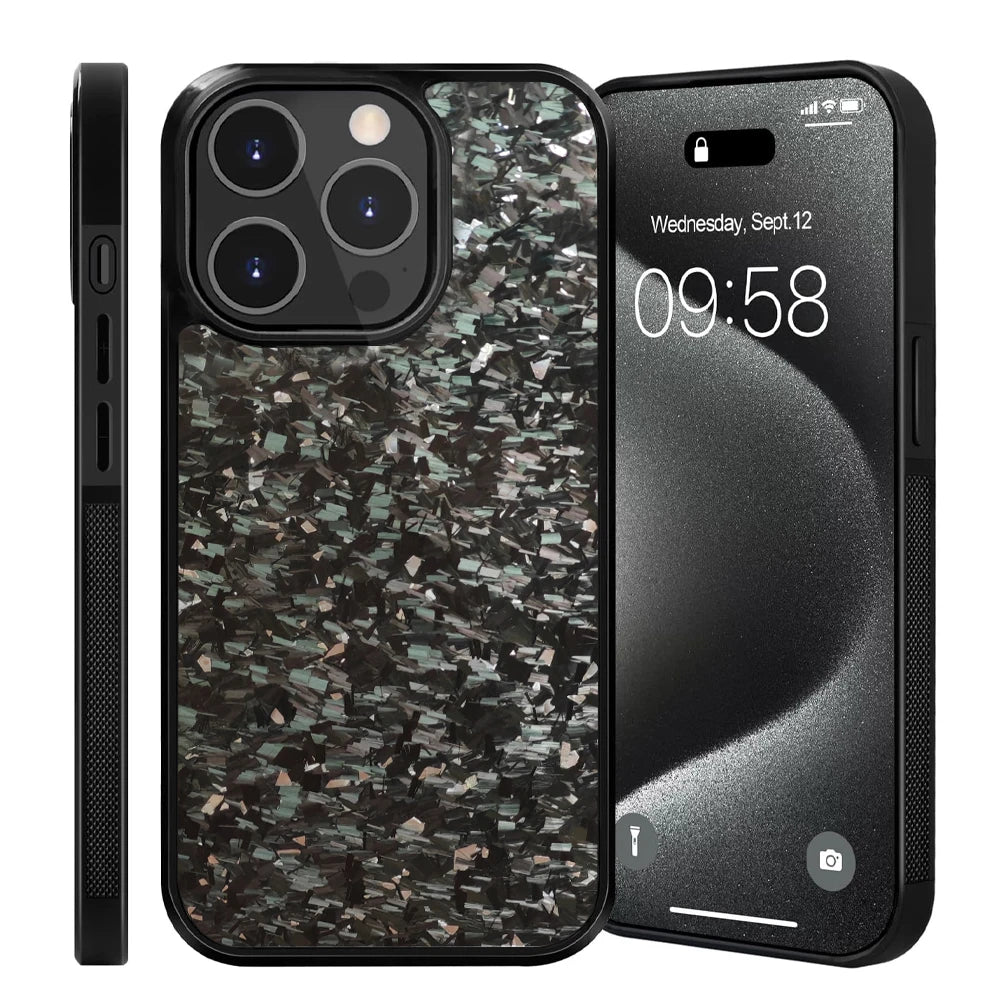 Luxury Gloss Real Carbon Fiber Phone Case