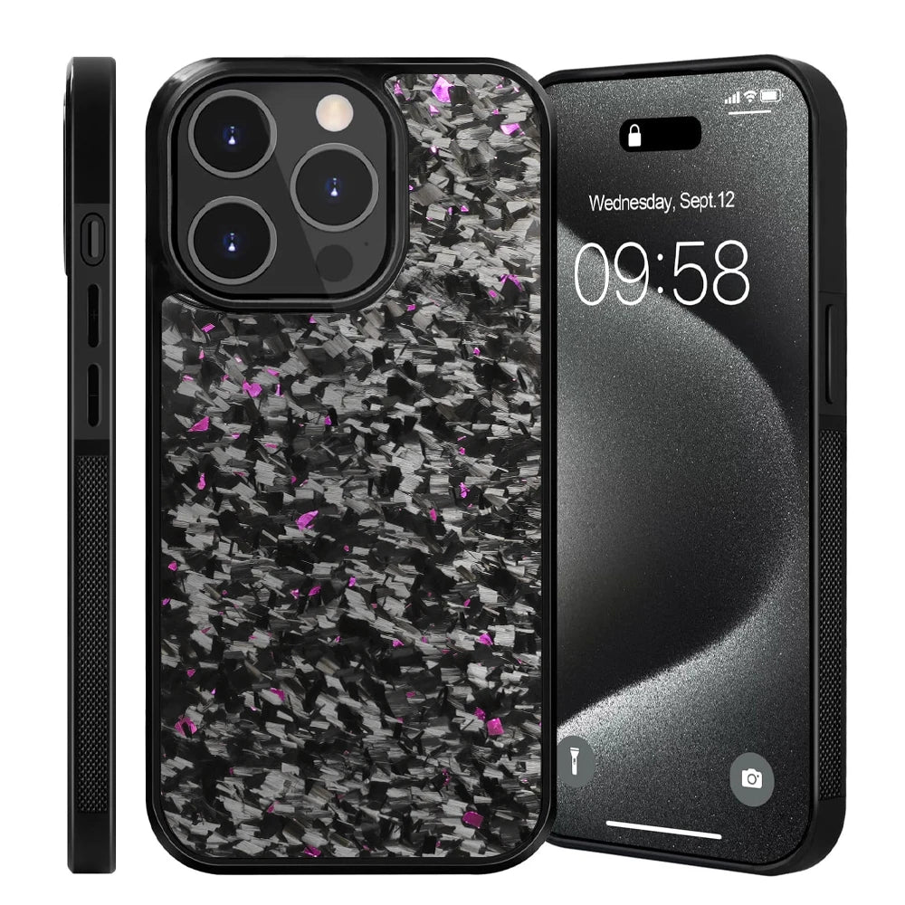Luxury Gloss Real Carbon Fiber Phone Case